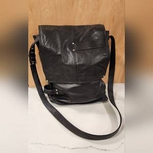 Zina Eva buttery leather massager bag.